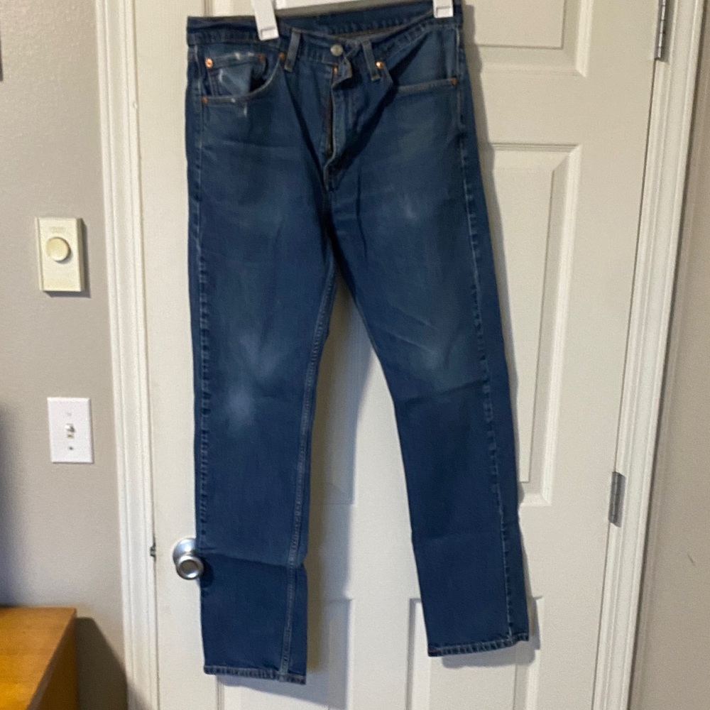 Levi's Men's Straight Blue Jeans